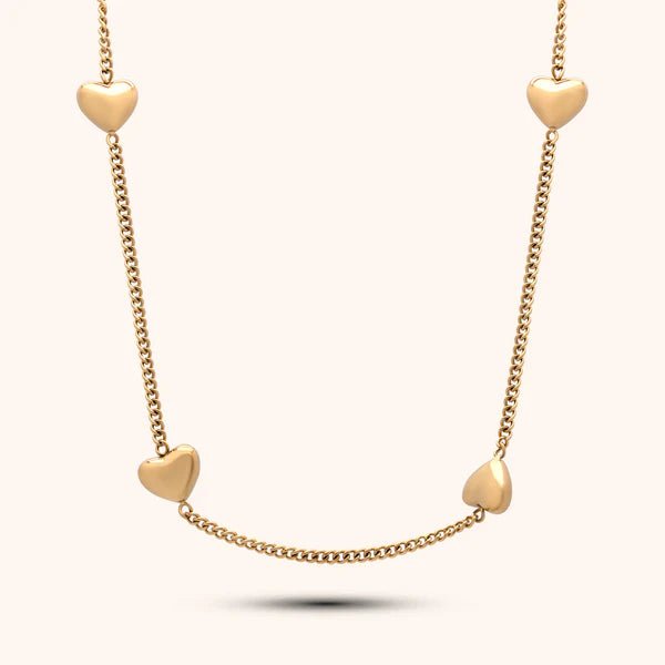 Pressie Affinity Necklace Gold - Jessi Jayne Boutique