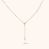 Pressie Cascade Necklace Gold - Jessi Jayne Boutique
