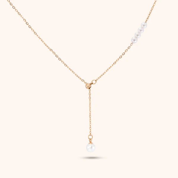 Pressie Cascade Necklace Gold - Jessi Jayne Boutique