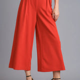 Power Move Cropped Trousers Copper - Jessi Jayne Boutique