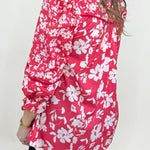 Hannah Floral Ruffle Blouse - Jessi Jayne Boutique
