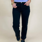 Risen Black Midnight Sculpt Crop Jeans - Jessi Jayne Boutique