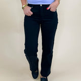 Risen Black Midnight Sculpt Crop Jeans - Jessi Jayne Boutique