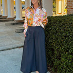 Power Move Cropped Trousers Black - Jessi Jayne Boutique