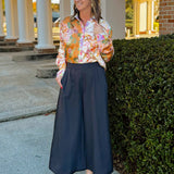 Power Move Cropped Trousers Black - Jessi Jayne Boutique