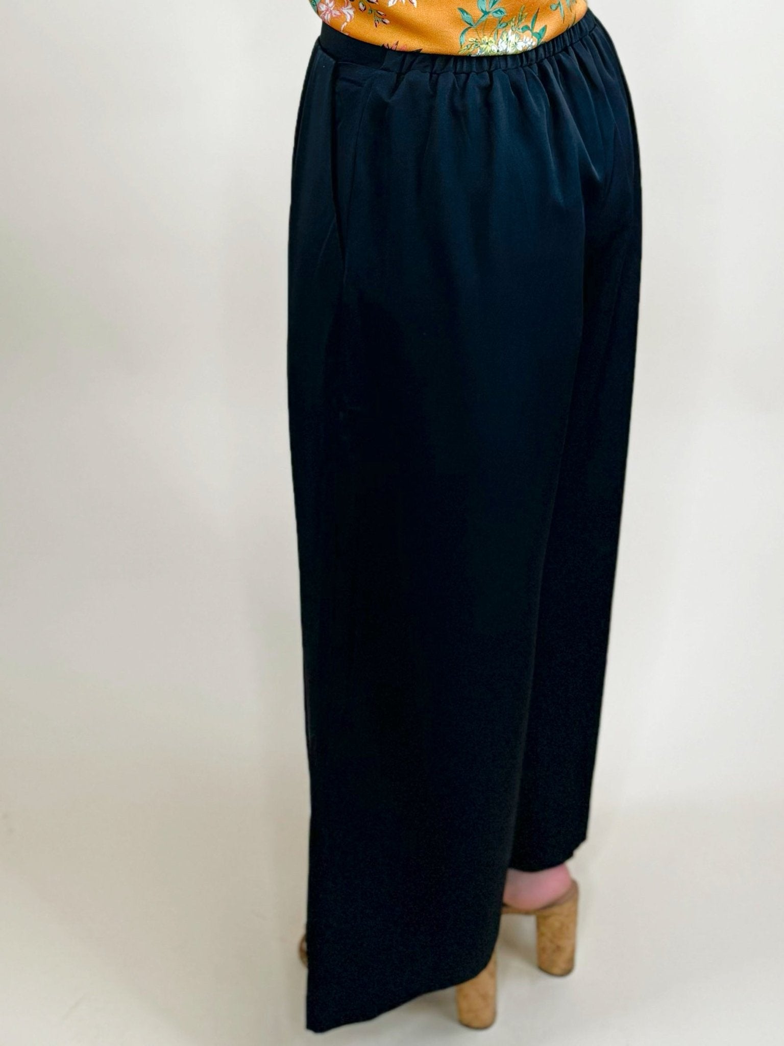 Power Move Cropped Trousers Black - Jessi Jayne Boutique