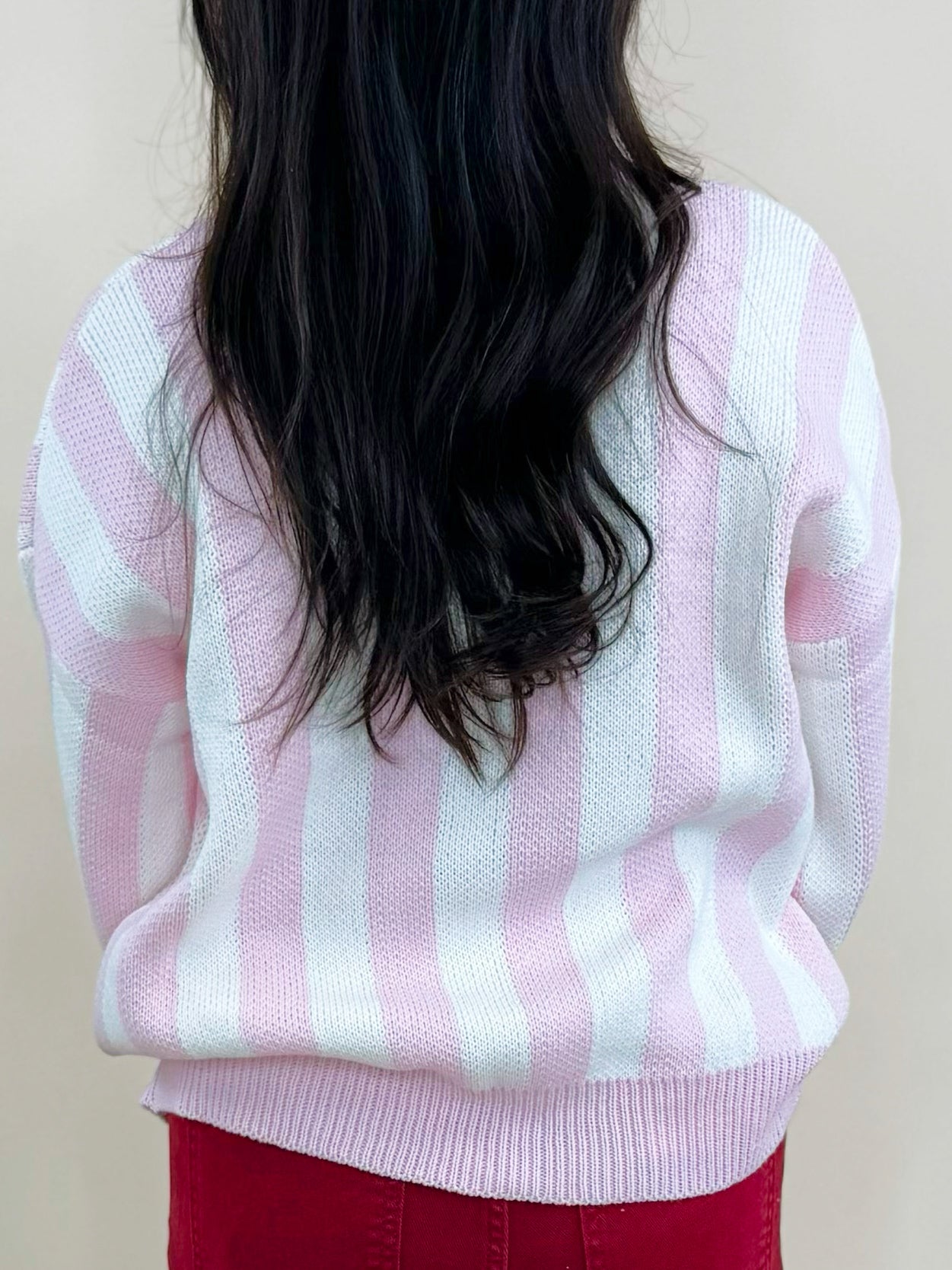 Merry and Bright Striped Sweater - Jessi Jayne Boutique