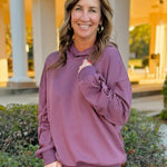 Weekend Edit Purple Hoodie - Jessi Jayne Boutique