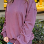 Weekend Edit Purple Hoodie - Jessi Jayne Boutique