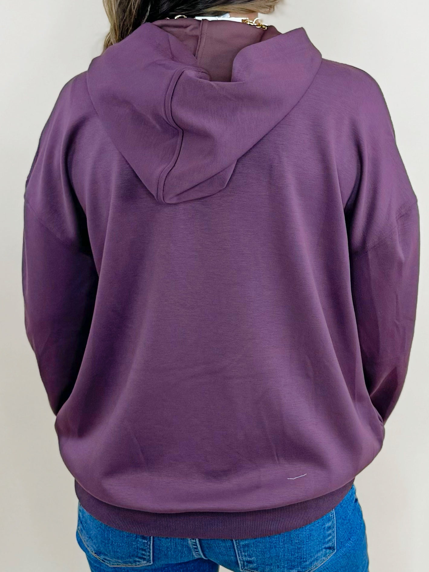 Weekend Edit Purple Hoodie - Jessi Jayne Boutique