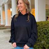 Weekend Edit Black Hoodie - Jessi Jayne Boutique