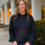 Weekend Edit Black Hoodie - Jessi Jayne Boutique