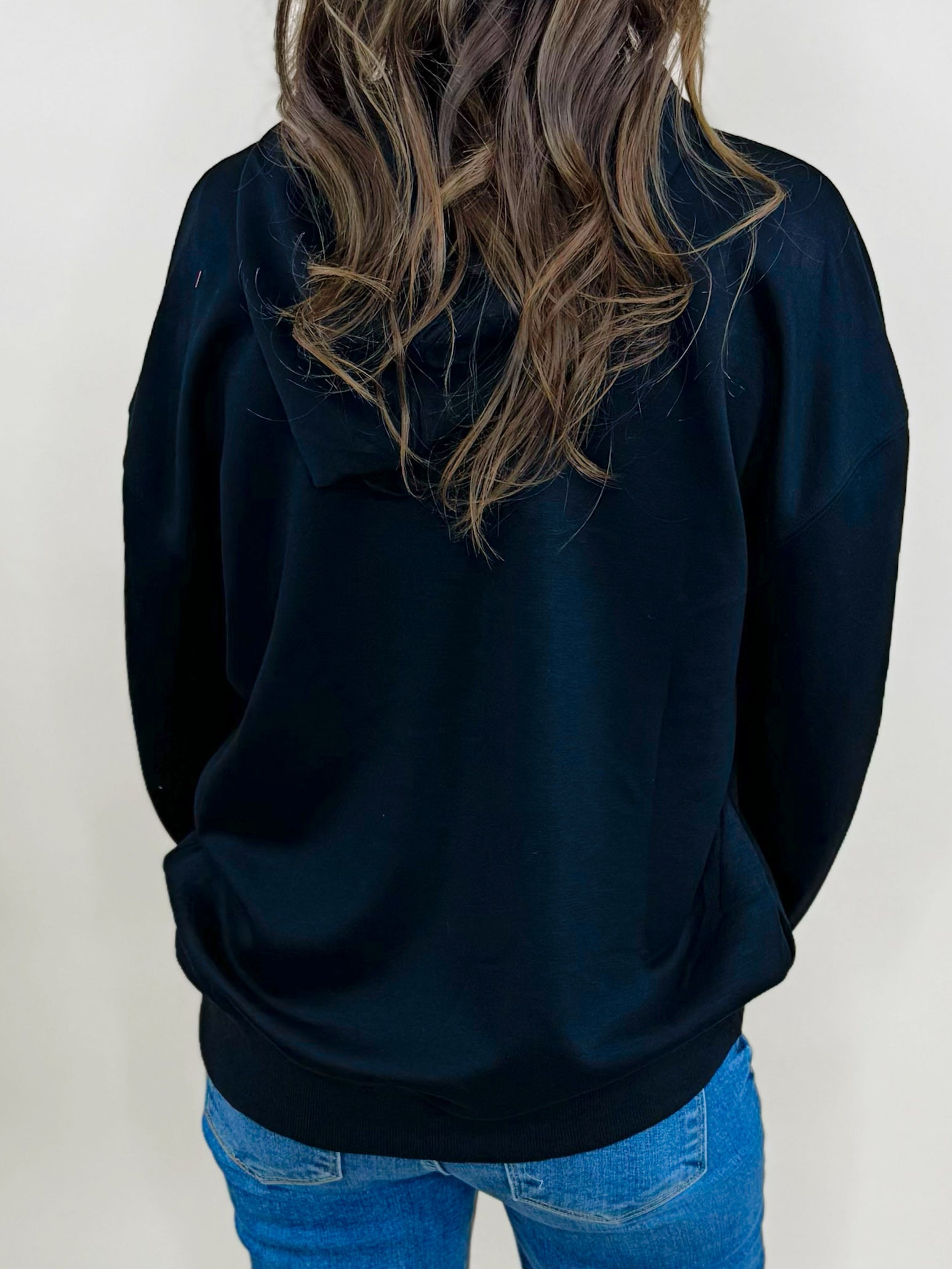 Weekend Edit Black Hoodie - Jessi Jayne Boutique