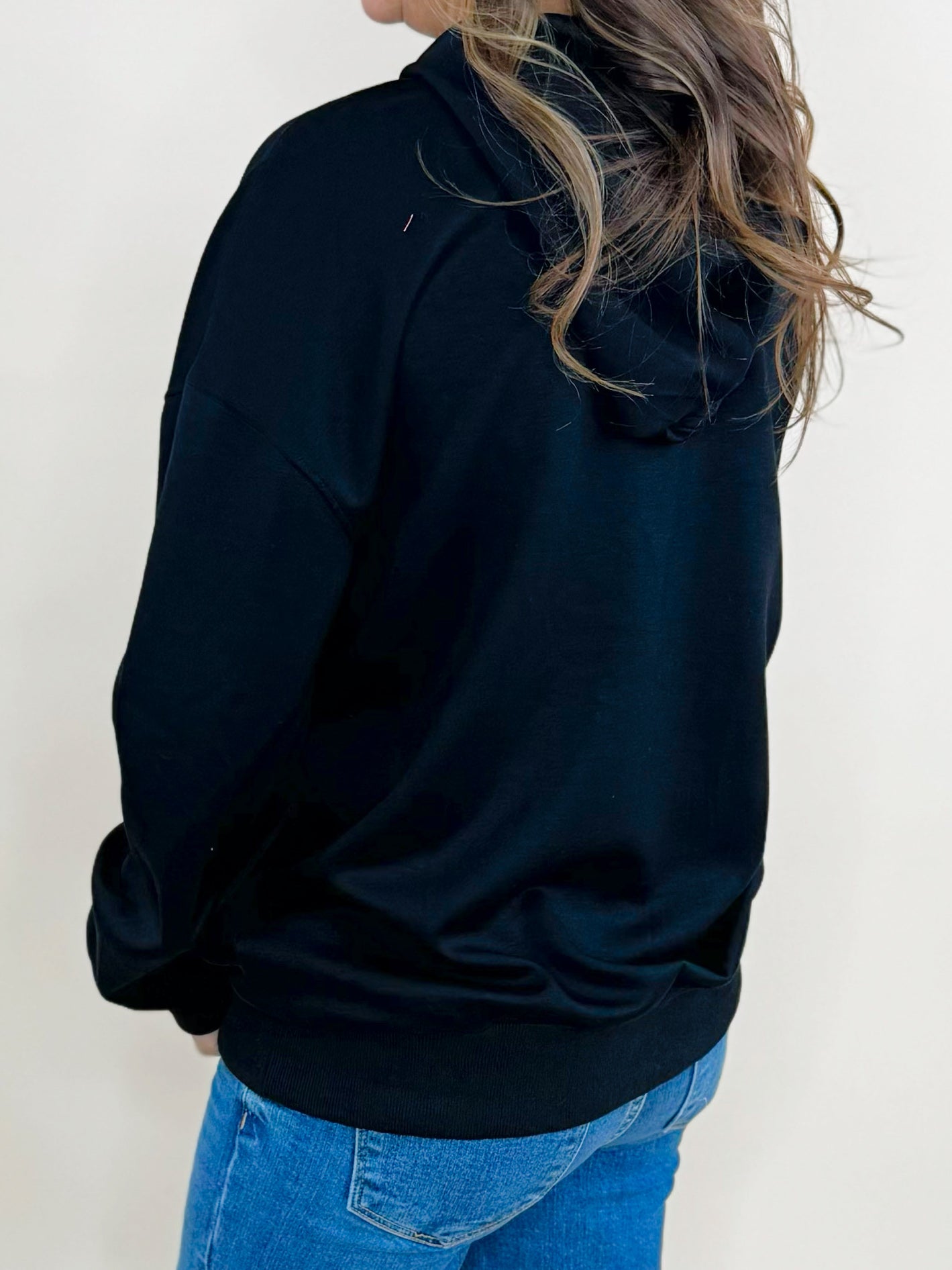 Weekend Edit Black Hoodie - Jessi Jayne Boutique