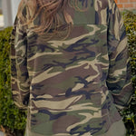 Wild Instinct Camo Sweatshirt - Jessi Jayne Boutique