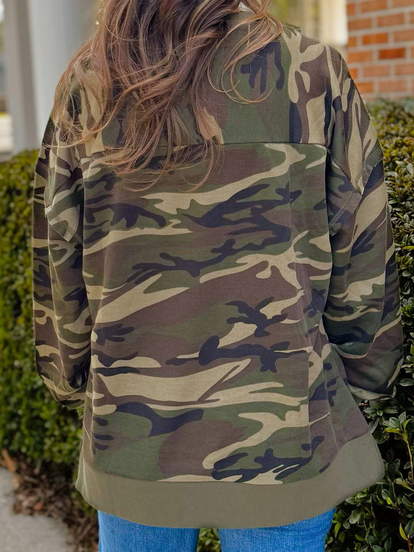 Wild Instinct Camo Sweatshirt - Jessi Jayne Boutique