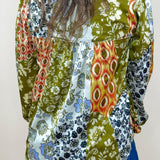 Wild Harmony Print Blouse - Jessi Jayne Boutique
