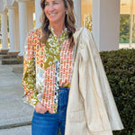 Wild Harmony Print Blouse - Jessi Jayne Boutique