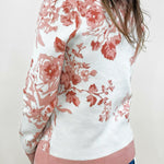 Blush Bloom Crewneck Sweater - Jessi Jayne Boutique
