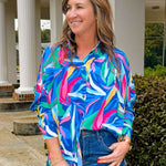 Color Rush Button Down - Jessi Jayne Boutique