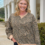 Wild Instinct Leopard Sweatshirt - Jessi Jayne Boutique