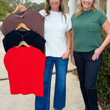 Classic Comfort Mock Neck Sweater - Jessi Jayne Boutique