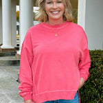 Everyday Essential Acid Washed Sweatshirt - Jessi Jayne Boutique