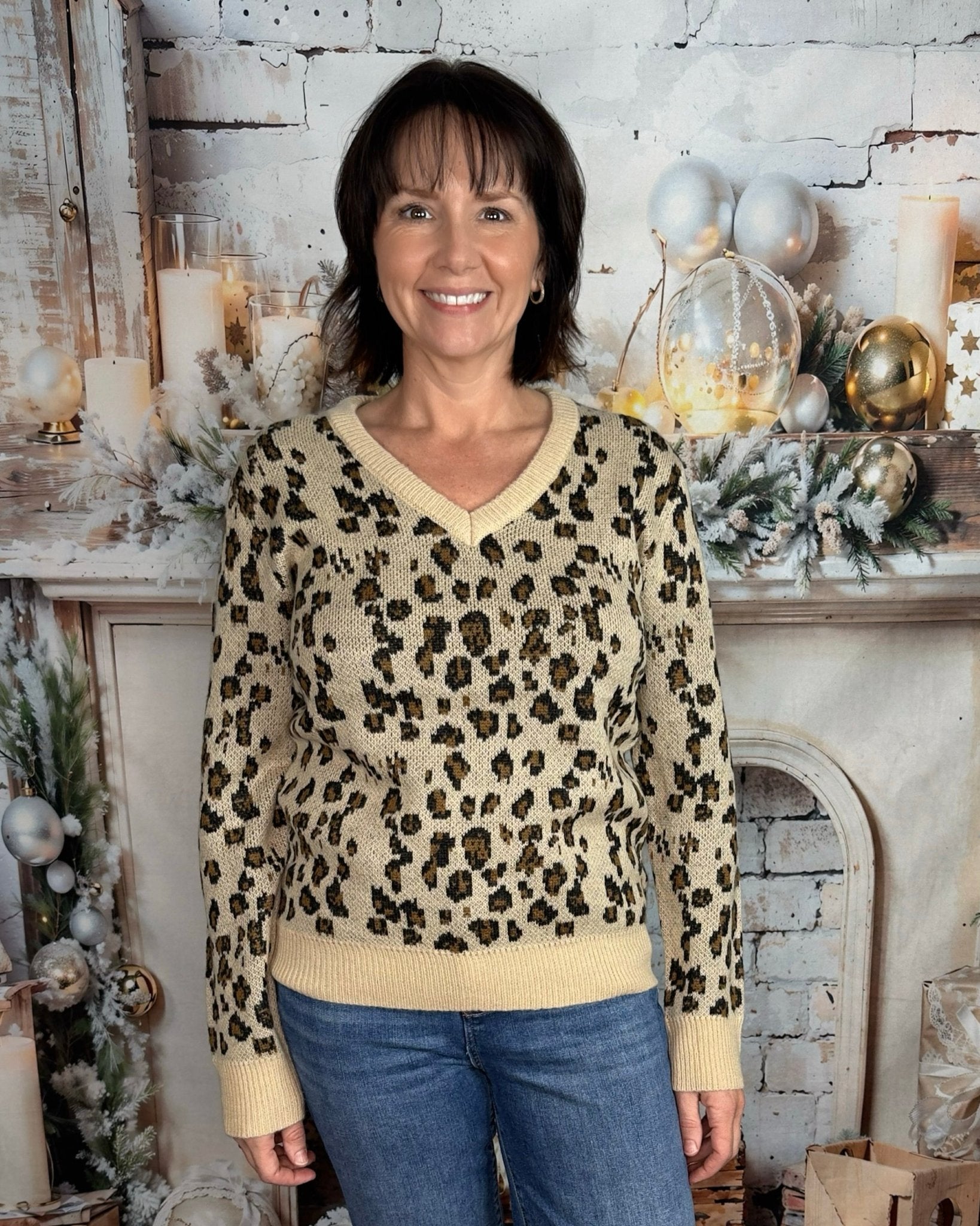 Love Of Leopard Sweater - Jessi Jayne Boutique