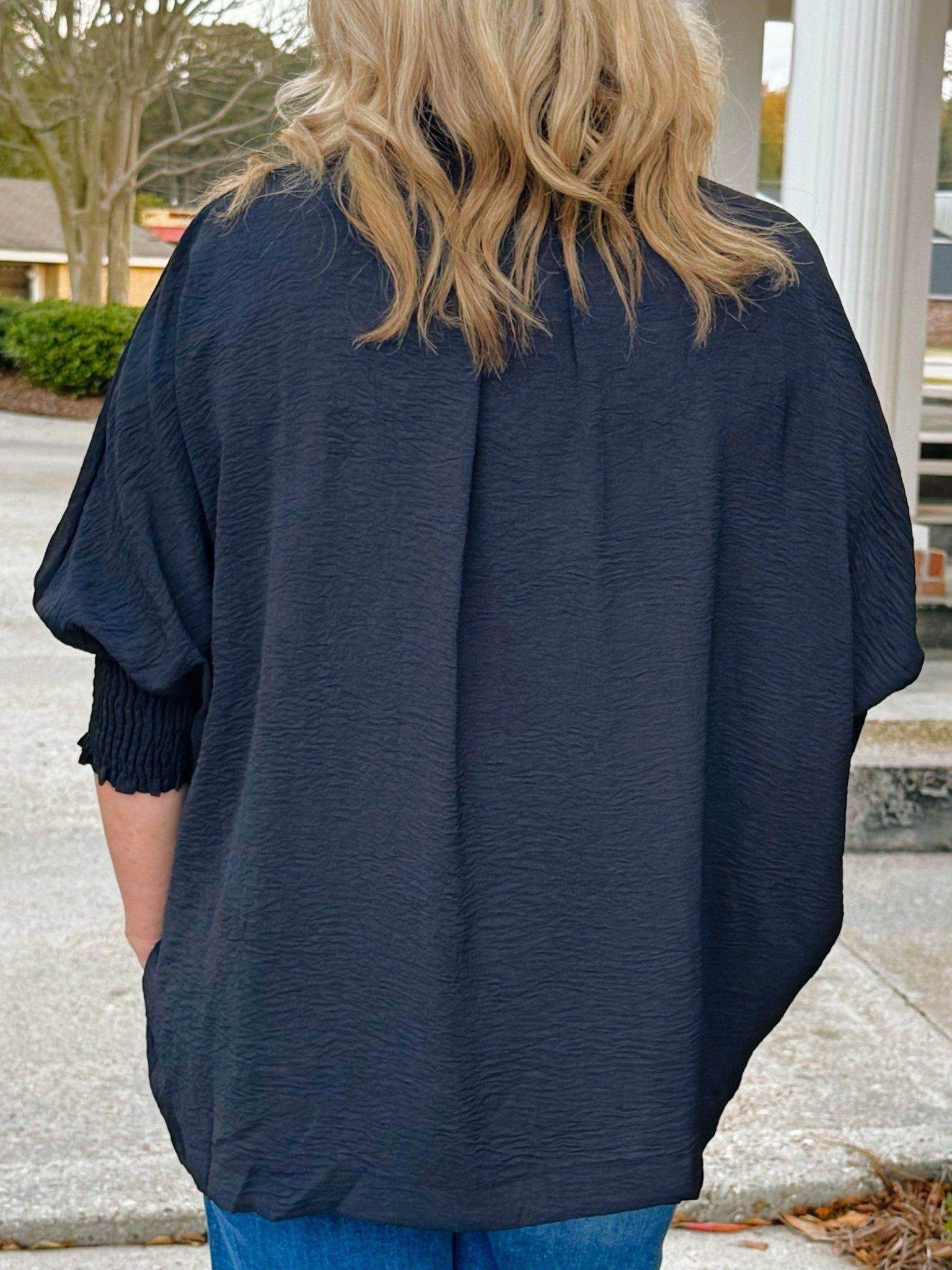 Everyday Icon Black Blouse - Jessi Jayne Boutique