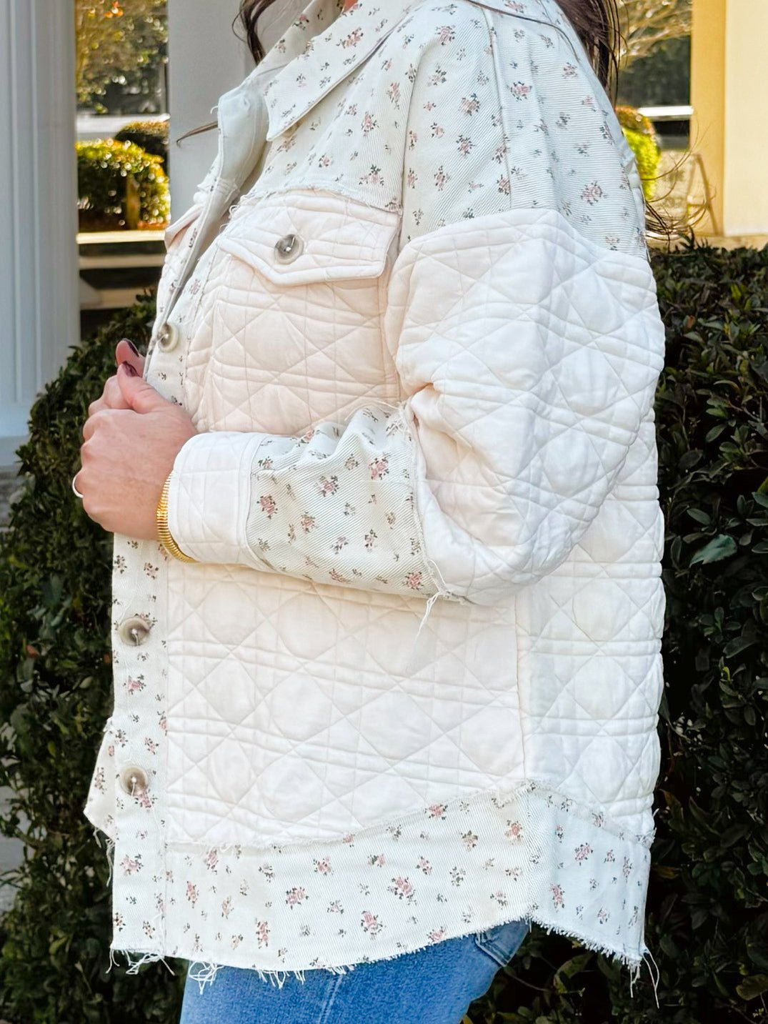 Sweet Meadow Quilted Jacket - Jessi Jayne Boutique