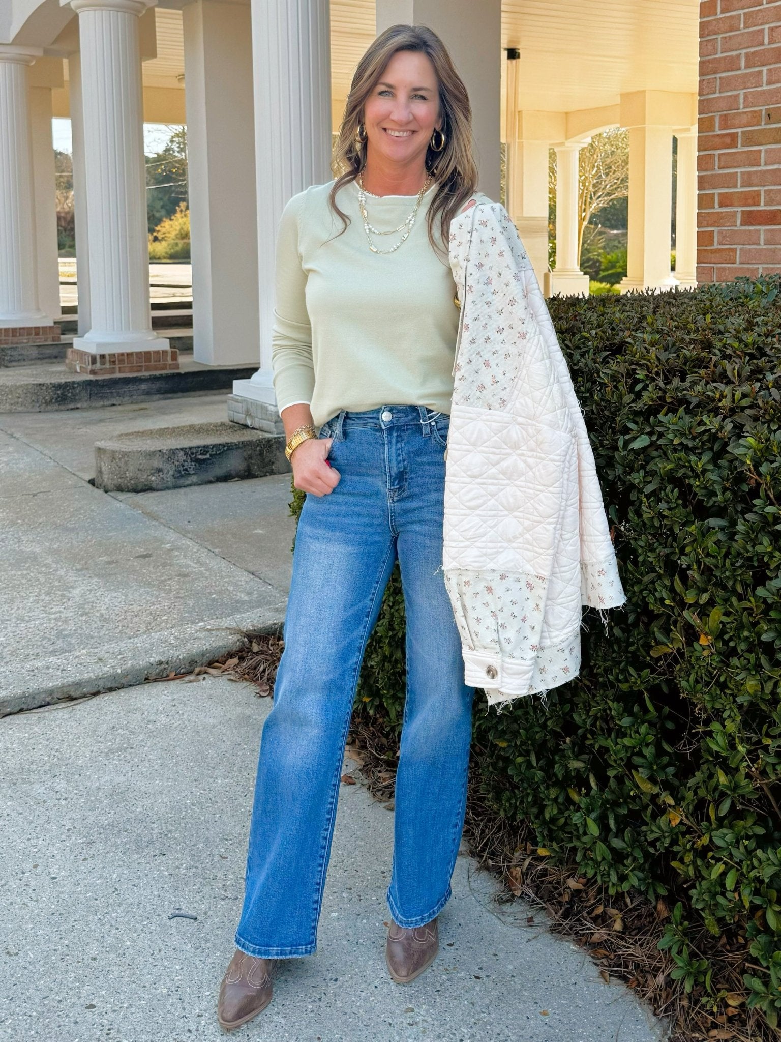 Sweet Meadow Quilted Jacket - Jessi Jayne Boutique