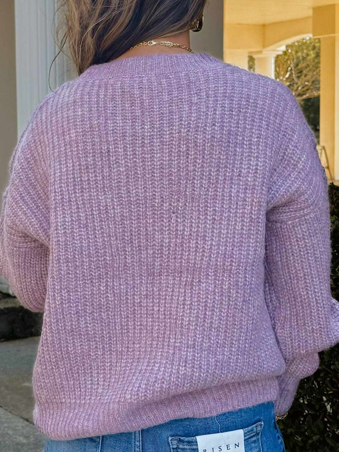 Frosted Cable Cozy Sweater - Jessi Jayne Boutique