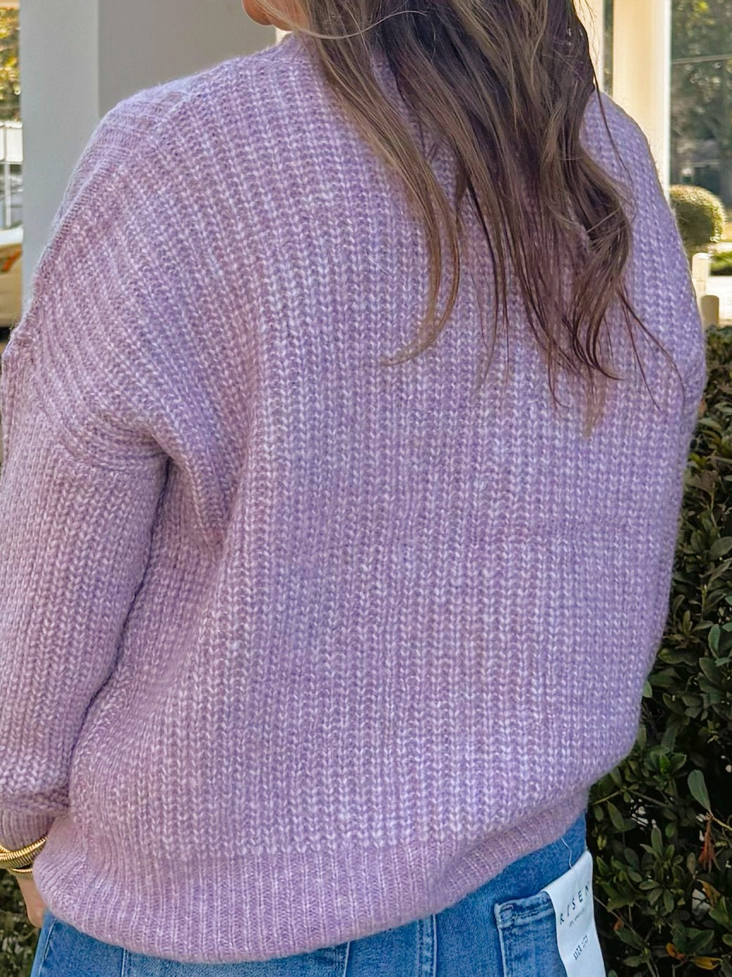 Frosted Cable Cozy Sweater - Jessi Jayne Boutique