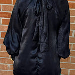 Black Tie Affair Blouse - Jessi Jayne Boutique