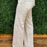 Risen Silver Mist High Rise Wide Jeans - Jessi Jayne Boutique