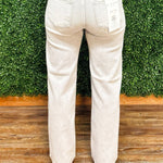 Risen Silver Mist High Rise Wide Jeans - Jessi Jayne Boutique