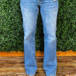 Risen Tummy Control Low Rise Bootcut Jeans - Jessi Jayne Boutique