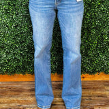 Risen Tummy Control Low Rise Bootcut Jeans - Jessi Jayne Boutique