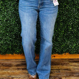 Risen Tummy Control Low Rise Bootcut Jeans - Jessi Jayne Boutique