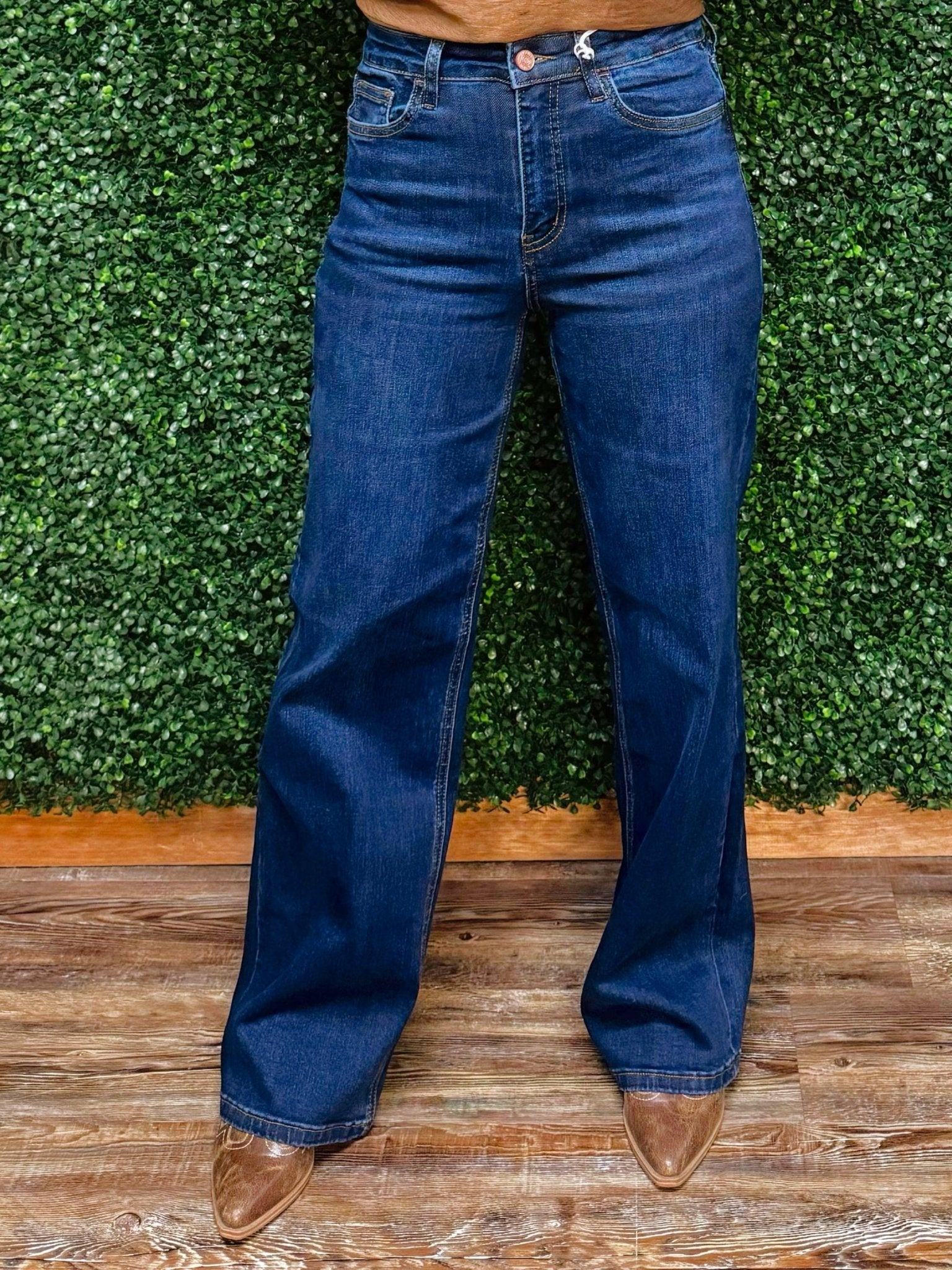 Loveret Vintage Dark Loose Jeans - Jessi Jayne Boutique