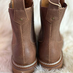 Brown Mia Parker Chelsea Boots - Jessi Jayne Boutique