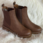 Brown Mia Parker Chelsea Boots - Jessi Jayne Boutique