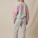 Merry Christmas Patch Sweatshirt - Jessi Jayne Boutique
