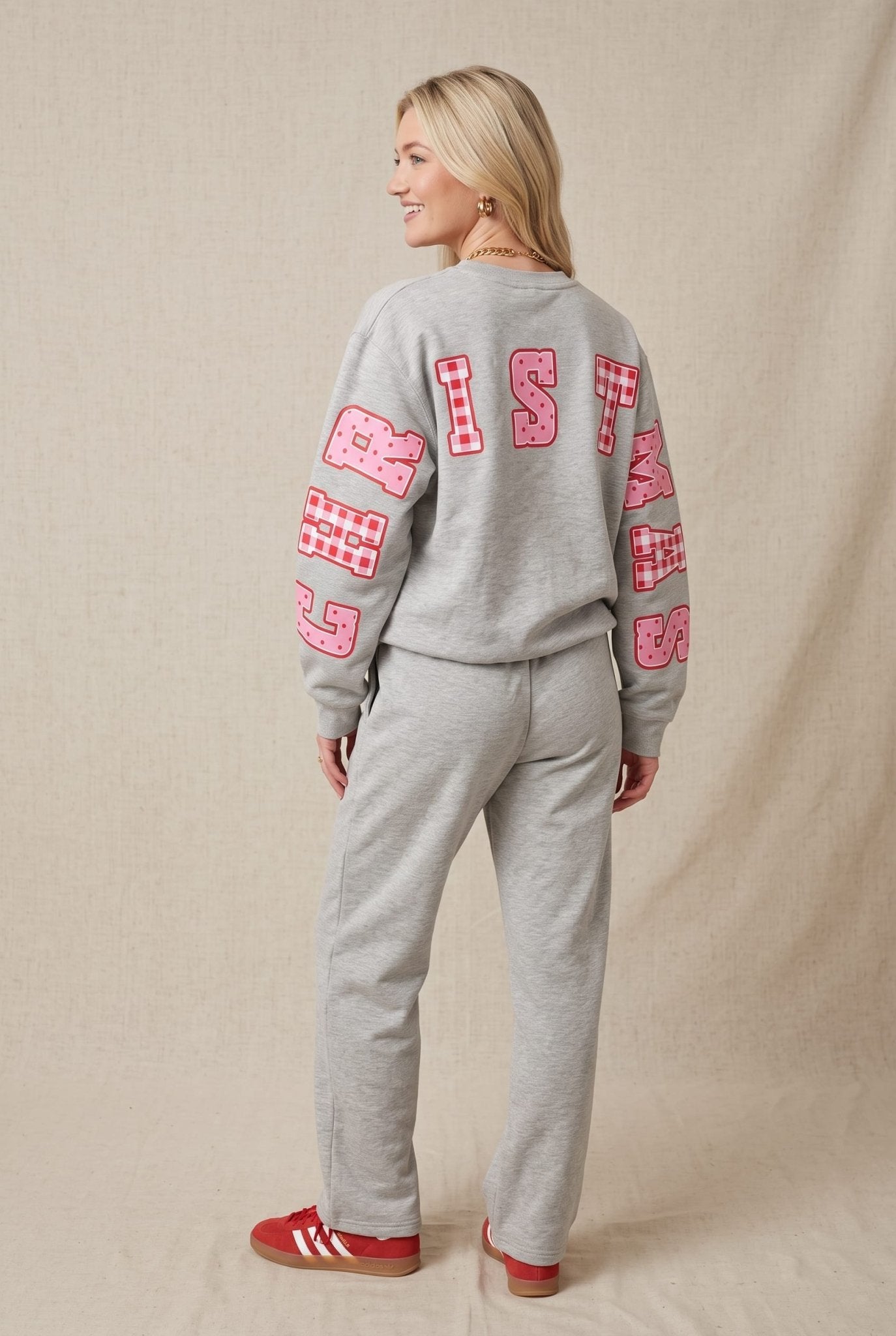 Merry Christmas Patch Sweatshirt - Jessi Jayne Boutique