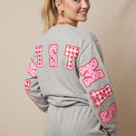 Merry Christmas Patch Sweatshirt - Jessi Jayne Boutique