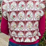 Vintage Bouquet Puff Vest - Jessi Jayne Boutique