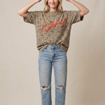 Joyful Duck Camo Heavy Tee - Jessi Jayne Boutique