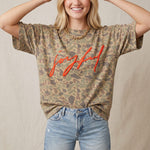 Joyful Duck Camo Heavy Tee - Jessi Jayne Boutique
