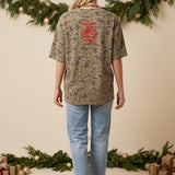 Joyful Duck Camo Heavy Tee - Jessi Jayne Boutique
