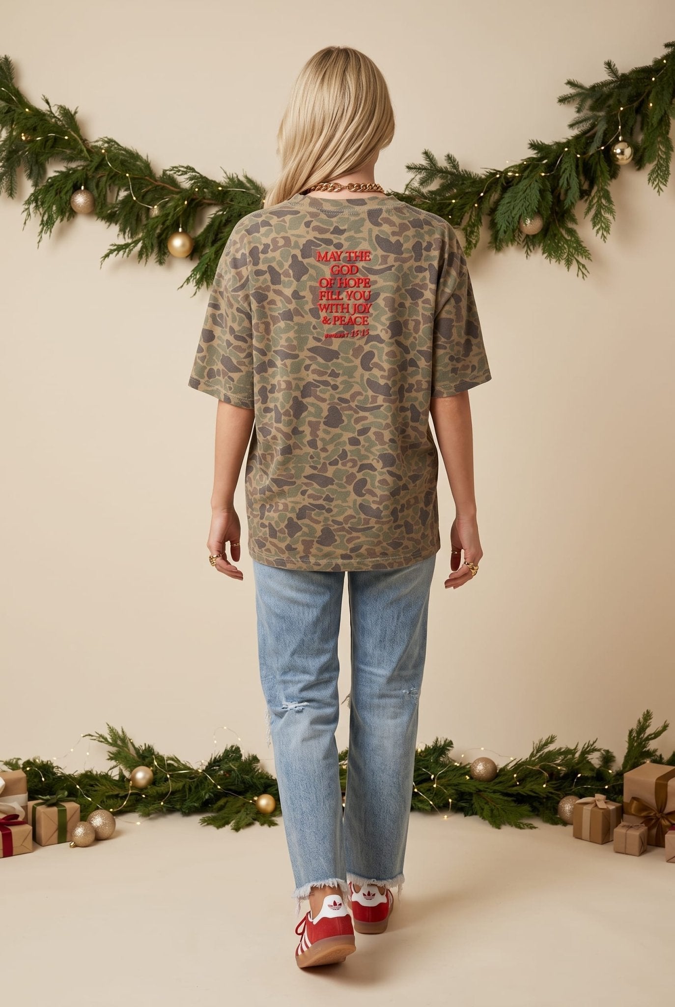 Joyful Duck Camo Heavy Tee - Jessi Jayne Boutique